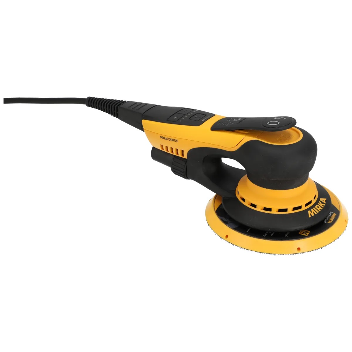 Elektrinė šlifavimo mašinėlė Mirka DEROS II 650CV 150mm, 5 mm, Blue Tooth